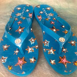 Coach - Flip Flops - Never Worn - Size 8